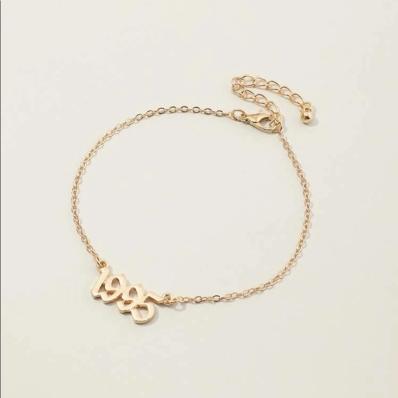 LAST ONE 1995 Birth Year Anklet Bracelet - Picture 4 of 5